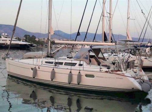Jeanneau S.O. 42 i - Catamaran Charter Greece